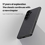 Σκληρή Πλάτη PC+TPU για Samsung Galaxy S26 5G από NILLKIN Super Frosted Shield Pro σε Μαύρο χρώμα με ενσωματωμένο μαγνήτη MagSafe.