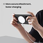 Σκληρή Πλάτη PC+TPU για Samsung Galaxy S26 5G από NILLKIN Super Frosted Shield Pro σε Μαύρο χρώμα με ενσωματωμένο μαγνήτη MagSafe.