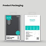 Σκληρή Πλάτη PC+TPU για Samsung Galaxy S26 5G από τη σειρά NILLKIN Frosted Shield Pro σε Μαύρο χρώμα με ματ υφή και anti-fingerprint επίστρωση.