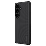 Σκληρή Πλάτη PC+TPU για Samsung Galaxy S26 5G από τη σειρά NILLKIN Frosted Shield Pro σε Μαύρο χρώμα με ματ υφή και anti-fingerprint επίστρωση.