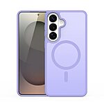 Σκληρή Πλάτη PC+TPU για Samsung Galaxy S26 5G από DUX DUCIS Yind Series σε Μωβ Ανοιχτό χρώμα με ενσωματωμένο μαγνήτη.