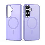 Σκληρή Πλάτη PC+TPU για Samsung Galaxy S26 5G από DUX DUCIS Yind Series σε Μωβ Ανοιχτό χρώμα με ενσωματωμένο μαγνήτη.