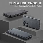Flip Πορτοφόλι από Συνθετικό Δέρμα (PU) με TPU για Samsung Galaxy S26 5G - CASEME 023 - Μαύρο με RFID Blocking, 3 θήκες καρτών και Stand.