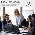 Flip Πορτοφόλι από Συνθετικό Δέρμα (PU) με TPU για Samsung Galaxy S26 5G - CASEME 023 - Μαύρο με RFID Blocking, 3 θήκες καρτών και Stand.