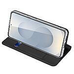 Flip Πορτοφόλι από Συνθετικό Δέρμα (PU) με TPU για Samsung Galaxy S26 5G από DUX DUCIS Skin Pro Series σε Μαύρο χρώμα με θήκη κάρτας και Stand.