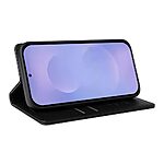 Flip Πορτοφόλι από Συνθετικό Δέρμα (PU) με TPU για Samsung Galaxy S26 5G από YIKATU σε Μαύρο χρώμα με θήκες καρτών και Stand.