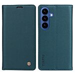 Flip Πορτοφόλι από Συνθετικό Δέρμα (PU) με TPU για Samsung Galaxy S26 5G από YIKATU σε Πράσινο χρώμα με θήκες καρτών και Stand.