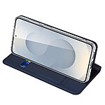 Flip Πορτοφόλι από Συνθετικό Δέρμα (PU) με TPU για Samsung Galaxy S26 Plus 5G από DUX DUCIS Skin Pro Series σε Μπλε χρώμα με θήκη κάρτας και Stand.