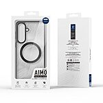 Σκληρή Πλάτη PC+TPU για Samsung Galaxy S26 Plus 5G από DUX DUCIS Aimo Series σε Μαύρο χρώμα με MagSafe και πιστοποίηση REACH.