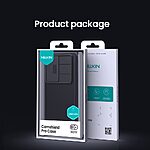 Σκληρή Πλάτη PC+TPU για Samsung Galaxy S26 Plus 5G από NILLKIN Camshield Pro Series σε Μαύρο χρώμα με συρόμενο κάλυμμα κάμερας.