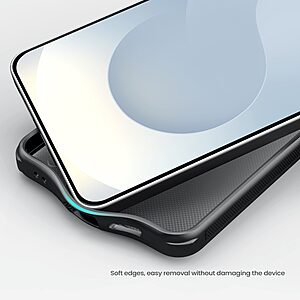 Σκληρή Πλάτη PC+TPU για Samsung Galaxy S26 Plus 5G από NILLKIN Super Frosted Shield Pro σε Μαύρο χρώμα με ματ φινίρισμα και αντιολισθητική επιφάνεια.