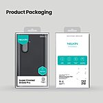 Σκληρή Πλάτη PC+TPU για Samsung Galaxy S26 Plus 5G από NILLKIN Frosted Shield Pro σε Μαύρο χρώμα με ματ επιφάνεια και αντι-δακτυλικά αποτυπώματα.