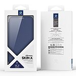 Flip Θήκη από Συνθετικό Δέρμα (PU) για Samsung Galaxy S26 Plus 5G από DUX DUCIS Skin X Pro Series σε Μπλε χρώμα με RFID προστασία και θήκη κάρτας.