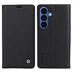 Flip Πορτοφόλι από Συνθετικό Δέρμα (PU) με TPU για Samsung Galaxy S26 Plus 5G από YIKATU σε Μαύρο χρώμα με θήκες καρτών και Stand.