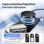 Σκληρή Πλάτη PC+TPU για το Xiaomi 17 Ultra 5G από την ABEEL σε Μαύρο χρώμα με ενσωματωμένο μαγνήτη N52 και προστατευτική μεμβράνη φακού κάμερας.