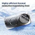 Σκληρή Πλάτη PC+TPU για το Xiaomi 17 Ultra 5G από την ABEEL σε Μαύρο χρώμα με ενσωματωμένο μαγνήτη N52 και προστατευτική μεμβράνη φακού κάμερας.