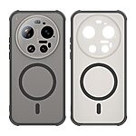 Σκληρή Πλάτη PC+TPU για Xiaomi 17 Ultra 5G από OEM σε Μαύρο χρώμα με ενσωματωμένο μαγνήτη και ενισχυμένη προστασία από πτώσεις.