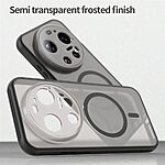 Σκληρή Πλάτη PC+TPU για Xiaomi 17 Ultra 5G από OEM σε Μαύρο χρώμα με ενσωματωμένο μαγνήτη και ενισχυμένη προστασία από πτώσεις.