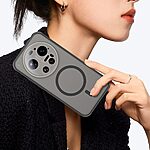 Σκληρή Πλάτη PC+TPU για Xiaomi 17 Ultra 5G από OEM σε Μαύρο χρώμα με ενσωματωμένο μαγνήτη και ενισχυμένη προστασία από πτώσεις.