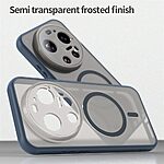 Σκληρή Πλάτη PC+TPU για Xiaomi 17 Ultra 5G από OEM σε Μπλε χρώμα με ενσωματωμένο μαγνήτη και προστασία κάμερας.