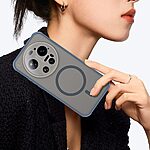 Σκληρή Πλάτη PC+TPU για Xiaomi 17 Ultra 5G από OEM σε Μπλε χρώμα με ενσωματωμένο μαγνήτη και προστασία κάμερας.