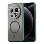 Σκληρή Πλάτη PC+TPU για Xiaomi 17 Ultra 5G από OEM σε Πράσινο χρώμα με ενσωματωμένο μαγνήτη και προστασία κάμερας.