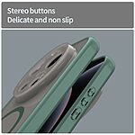 Σκληρή Πλάτη PC+TPU για Xiaomi 17 Ultra 5G από OEM σε Πράσινο χρώμα με ενσωματωμένο μαγνήτη και προστασία κάμερας.