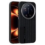 Πλάτη από Συνθετικό Δέρμα (PU) με TPU για Xiaomi 17 Ultra 5G από ABEEL Guardian Model 2 σε Μαύρο με ενσωματωμένο μαγνήτη N52 2500 Gauss.