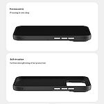 Πλάτη από Συνθετικό Δέρμα (PU) με TPU για Xiaomi 17 Ultra 5G από ABEEL Guardian Model 2 σε Μαύρο με ενσωματωμένο μαγνήτη N52 2500 Gauss.