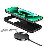 Πλάτη από Συνθετικό Δέρμα (PU) με TPU για Xiaomi 17 Ultra 5G από ABEEL Guardian Model 2 σε Μαύρο με ενσωματωμένο μαγνήτη N52 2500 Gauss.