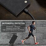 Flip Πορτοφόλι από Συνθετικό Δέρμα (PU) με TPU για Xiaomi 17 Ultra 5G - OEM - Μαύρο με RFID προστασία, θήκες καρτών και ενσωματωμένο Stand.