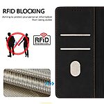 Flip Πορτοφόλι από Συνθετικό Δέρμα (PU) με TPU για Xiaomi 17 Ultra 5G - OEM - Μαύρο με RFID προστασία, θήκες καρτών και ενσωματωμένο Stand.