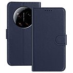 Flip Πορτοφόλι από Συνθετικό Δέρμα (PU) με TPU για Xiaomi 17 Ultra 5G από OEM σε Μπλε χρώμα με Wallet και Stand.