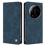 Flip Πορτοφόλι από Συνθετικό Δέρμα (PU) με TPU για Xiaomi 17 Ultra 5G σε Μπλε Σκούρο χρώμα με RFID Blocking, Wallet και Stand.