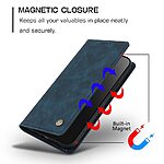 Flip Πορτοφόλι από Συνθετικό Δέρμα (PU) με TPU για Xiaomi 17 Ultra 5G σε Μπλε Σκούρο χρώμα με RFID Blocking, Wallet και Stand.