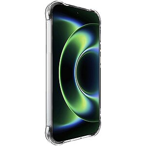 Πλάτη TPU για Xiaomi 17 Ultra 5G από IMAK σε διάφανο χρώμα με airbag προστασία στις γωνίες, ενισχυμένο bezel κάμερας και οπή για λουράκι.