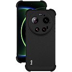 Πλάτη TPU για Xiaomi 17 Ultra 5G από IMAK σε Μαύρο χρώμα με τεχνολογία αερόσακων στις γωνίες και θήκη για λουράκι.