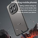 Σκληρή Πλάτη PC+TPU για Xiaomi Poco M8 5G / Redmi Note 15 5G / Redmi Note 15 4G από OEM σε Μαύρο χρώμα με προστασία αέρα στις γωνίες.