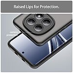 Σκληρή Πλάτη PC+TPU για Xiaomi Poco M8 5G / Redmi Note 15 5G / Redmi Note 15 4G από OEM σε Μαύρο χρώμα με προστασία αέρα στις γωνίες.