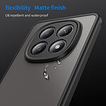 Σκληρή Πλάτη PC+TPU για Xiaomi Poco M8 5G / Redmi Note 15 5G / Redmi Note 15 4G από OEM σε Μαύρο χρώμα με προστασία αέρα στις γωνίες.