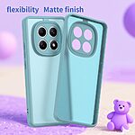 Σκληρή Πλάτη PC+TPU για Xiaomi Poco M8 5G / Redmi Note 15 5G / Redmi Note 15 4G από OEM σε χρώμα Μέντα με αερόσακους γωνιών και ματ φινίρισμα.