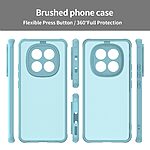 Σκληρή Πλάτη PC+TPU για Xiaomi Poco M8 5G / Redmi Note 15 5G / Redmi Note 15 4G από OEM σε χρώμα Μέντα με αερόσακους γωνιών και ματ φινίρισμα.