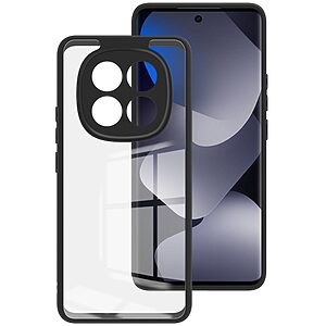 Σκληρή Πλάτη PC+TPU για Xiaomi Poco M8 5G / Redmi Note 15 5G / Redmi Note 15 4G από IMAK UX-9A Series σε Διάφανο χρώμα με ενισχυμένες γωνίες.