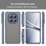 Σκληρή Πλάτη PC+TPU για Xiaomi Poco M8 5G / Redmi Note 15 5G / Redmi Note 15 4G από OEM σε Μπλε χρώμα με αερόσακους γωνιών και ματ φινίρισμα.