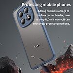 Σκληρή Πλάτη PC+TPU για Xiaomi Poco M8 5G / Redmi Note 15 5G / Redmi Note 15 4G από OEM σε Μπλε χρώμα με αερόσακους γωνιών και ματ φινίρισμα.