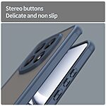 Σκληρή Πλάτη PC+TPU για Xiaomi Poco M8 5G / Redmi Note 15 5G / Redmi Note 15 4G από OEM σε Μπλε χρώμα με αερόσακους γωνιών και ματ φινίρισμα.