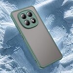 Σκληρή Πλάτη PC+TPU για Xiaomi Poco M8 5G / Redmi Note 15 5G / Redmi Note 15 4G σε Πράσινο χρώμα με αερόσακους γωνιών και frosted διάφανο φινίρισμα.