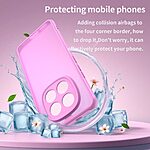 Σκληρή Πλάτη PC+TPU για Xiaomi Poco M8 5G / Redmi Note 15 5G / Redmi Note 15 4G από OEM σε Ροζ χρώμα με αερόσακους γωνιών και frosted διάφανο φινίρισμα.