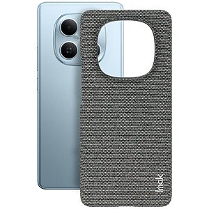 Πλάτη από Συνθετικό Δέρμα (PU) για Xiaomi Poco M8 5G / Redmi Note 15 5G / Redmi Note 15 4G από IMAK Ruiyi Series σε Γκρι Σκούρο χρώμα.