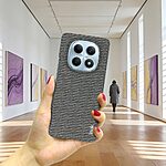 Πλάτη από Συνθετικό Δέρμα (PU) για Xiaomi Poco M8 5G / Redmi Note 15 5G / Redmi Note 15 4G από IMAK Ruiyi Series σε Γκρι Σκούρο χρώμα.